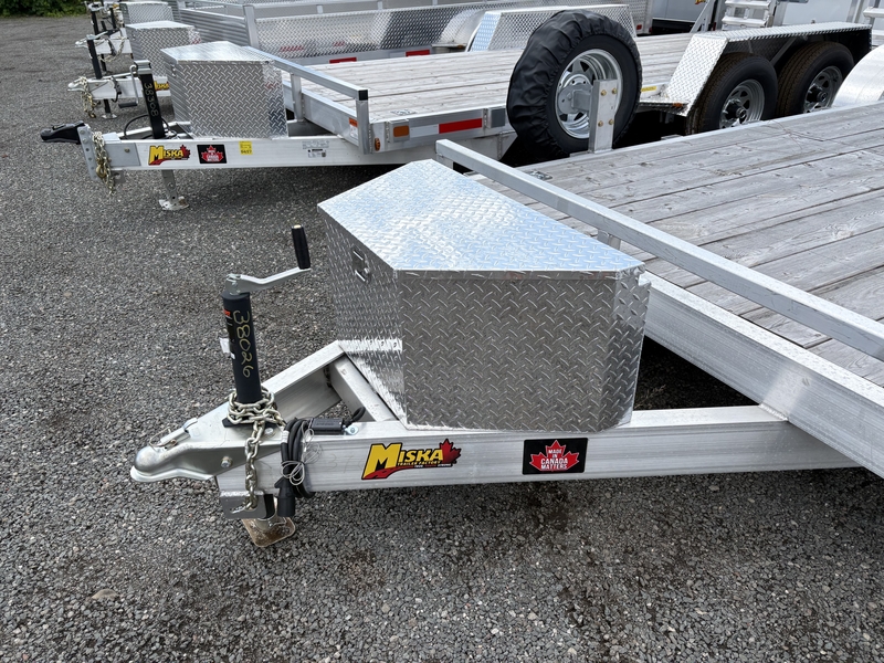 Cargo, Utility Trailers  2026 Miska Silver Bullet 18' Aluminum Car Hauler Photo